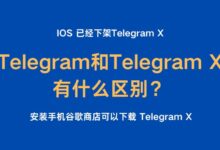 Telegram 和 TelegramX 区别