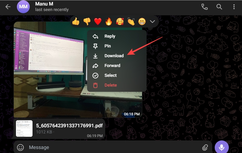 Telegram图片怎么下载